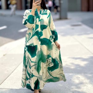 ronny kobo izel dress brown Delphine Dress S / Tobacco