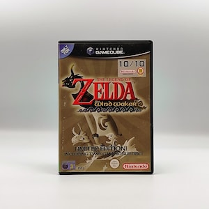 Zelda Wind Waker Limited Edition GameCube PAL – Tested & Working – Original Case + Manual