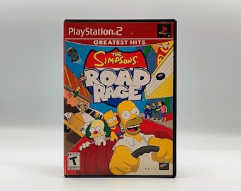 Los Simpson: Furia al volante para PS2 (versión PAL) – Probado y funcionando – Incluye manual.