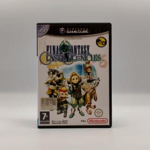Final Fantasy Crystal Chronicles GameCube PAL CIB Italiensk utgåva Square Enix Nintendo