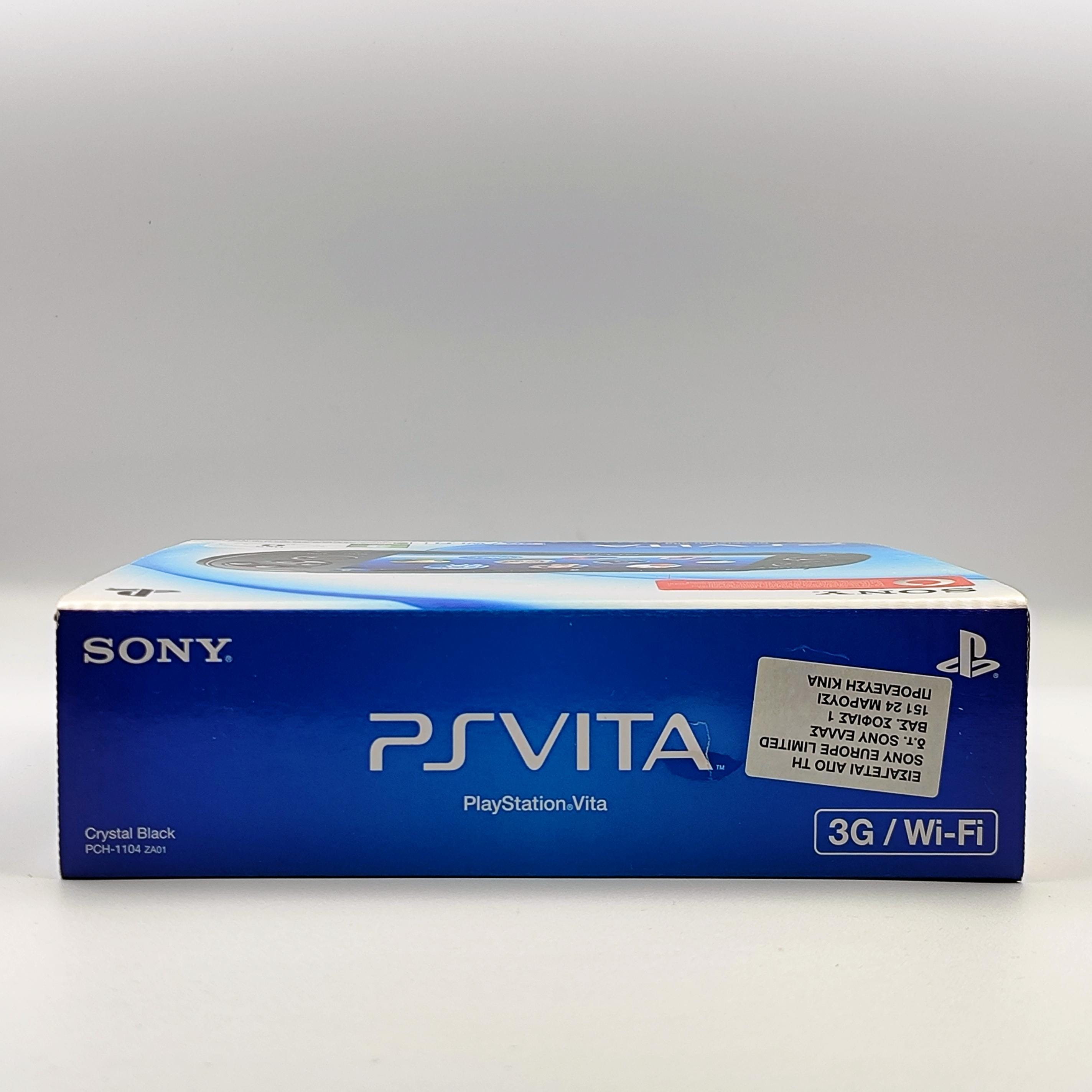 PS Vita PCH-1104 Crystal Black SEALED Brand New 3G Wifi Console