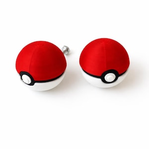 Pokémon Pokeball-ladeknoppen | Pokeball-kastgrepen | Pokémon-kamerdecoratie | Gamercadeau | Pokémon slaapkamerdecoratie | Geekcadeau