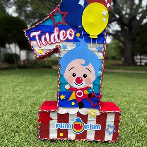 Piñata inspirada en Plim Plim imagen 5