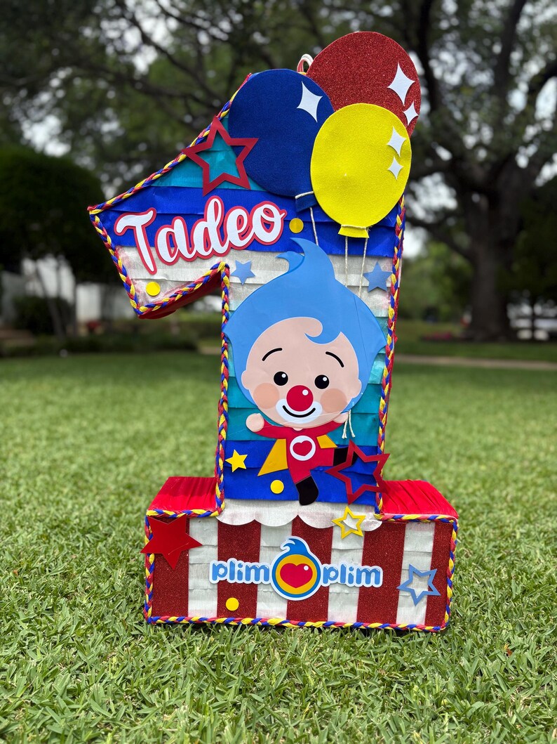 Piñata inspirada en Plim Plim imagen 5