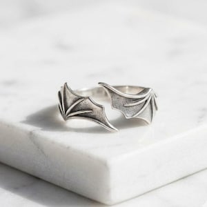 Bat Wing Ring - Etsy