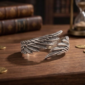 50DUPPIES × BOUNTY HUNTER / Wing Ring Bat Wing Ring - Etsy