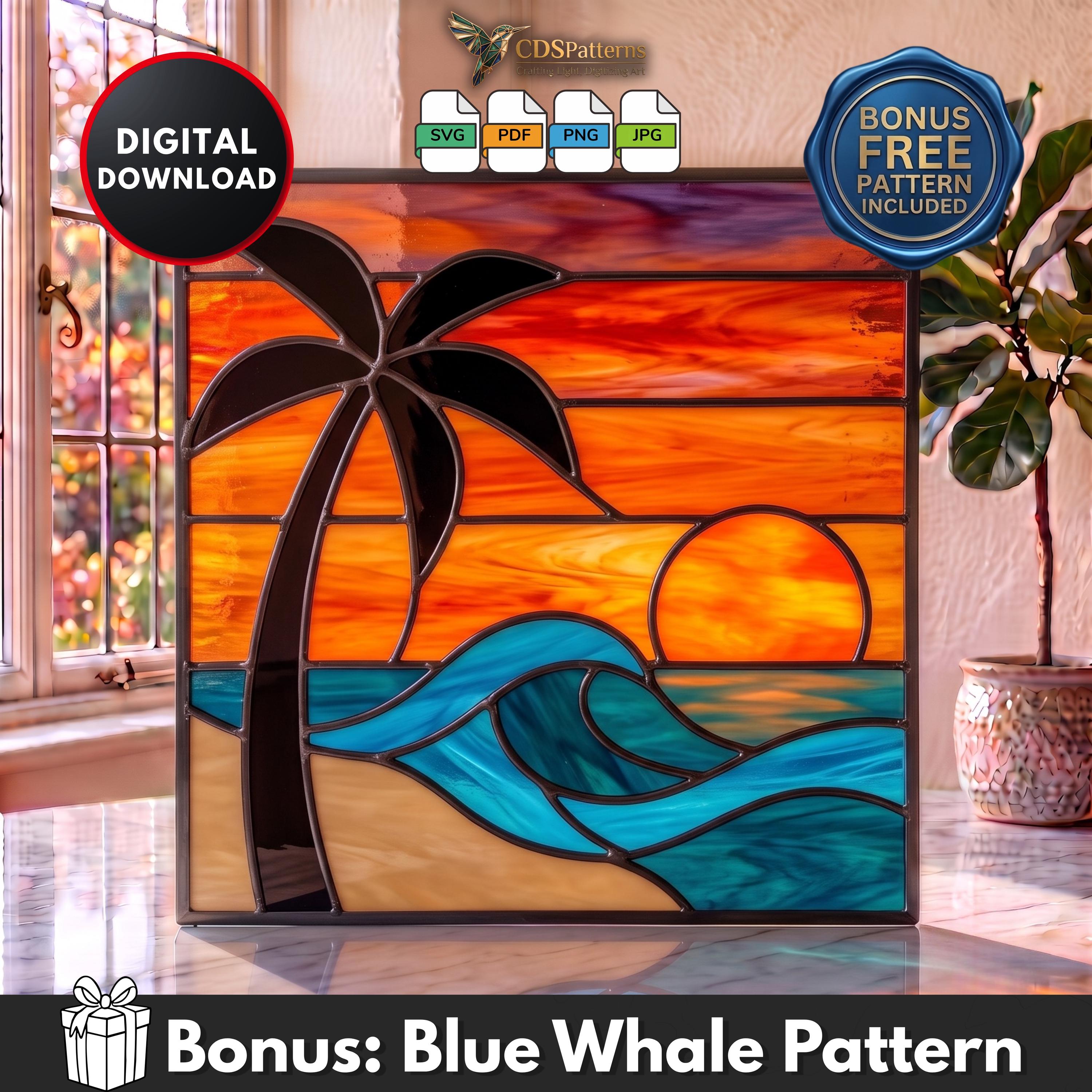 Hawaiian Stain Glass Art - Etsy