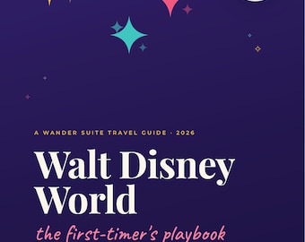 Guida di Walt Disney World 2026 / Pianificatore per chi visita Disney per la prima volta con aggiornamenti gratuiti / Lightning Lane, itinerari e budget / Download immediato in PDF