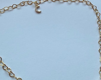 Tobillera con dije de luna