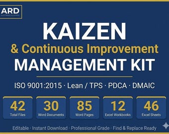 KAIZEN Full Pack System Documents
