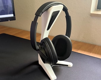 Headphone Stand | 3D Printed Headset Holder | Minimalist Gamer Desk Organizer