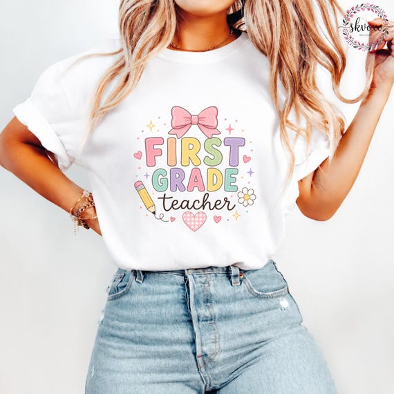Custom Grade Teacher Shirt l Back to School Shirt | Last Day of School Shirt | Teacher Life Shirt | Teacher Gift