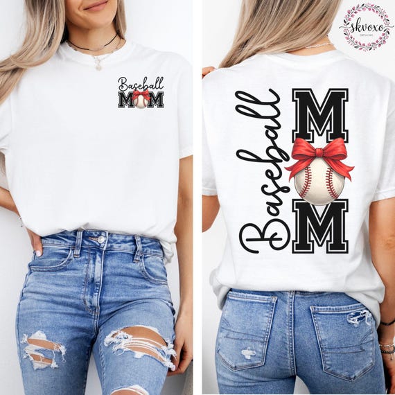 Comfort Colors® Baseball Mom Shirt, Mothers Day Gift, Trendy Women's Baseball Shirt, Sports Mom Shirt