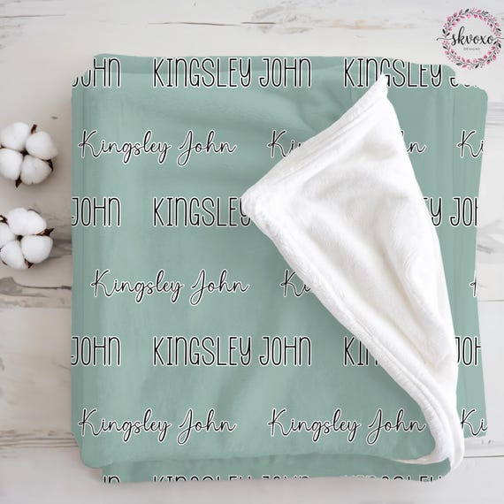 Personalized Newborn Blanket, Custom Baby Name Swaddle, Baby Keepsake, Custom Name Baby Blanket, Soft Personalized Blanket, Baby Shower Gift