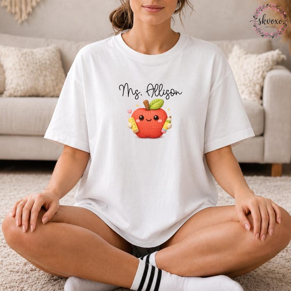 Custom Comfort Colors® Teacher Life Shirt, Personalized Teacher Shirt, Back to School Shirt, Teacher Appreciation, Teacher Gift