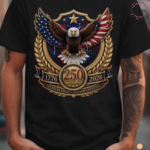 USA 250th Anniversary Shirt,  Patriotic T-Shirt, 4th July 250th Shirts, 4th July Shirt, Comfort Colors®