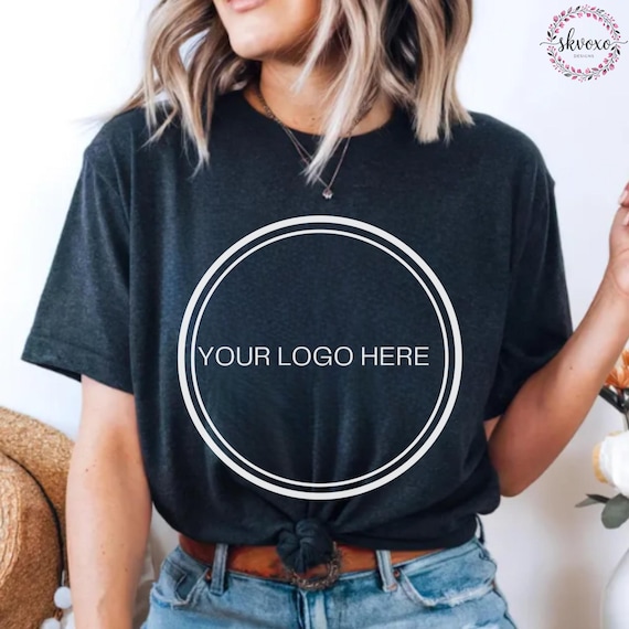 Custom Logo Shirt, Personalized Business T-Shirt, Company Logo Tee, Custom Brand Shirt, Team Logo, Small Business Gift, Company Uniform
