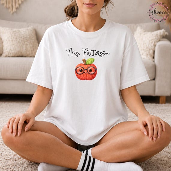 Custom Comfort Colors® Teacher Life Shirt, Personalized Teacher Shirt, Back to School Shirt, Teacher Appreciation, Teacher Gift
