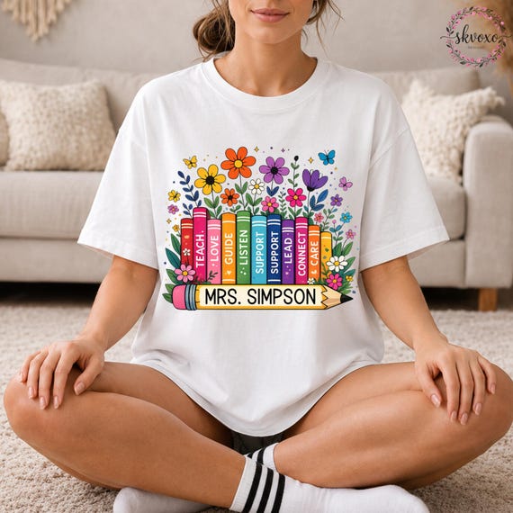 Personalized Teacher Shirt, Teacher Life Shirt, Teacher Appreciation Shirt, Back to School Shirt, Teacher Gift Shirt, Comfort Colors®