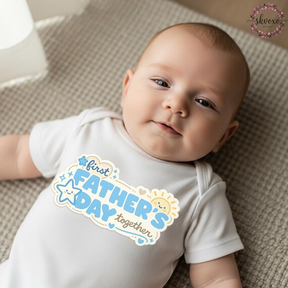 First Father's Day Baby Bodysuit | Baby Boy Tee