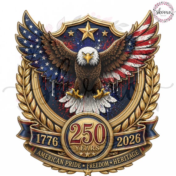 USA 250th Anniversary Shirt PNG, 250 Years Patriotic T-Shirt PNG, 4th July 250th Shirts Png, 4th of July Shirt Png
