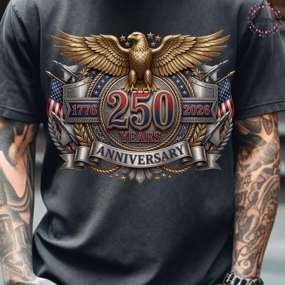 USA 250th Anniversary Shirt,  Patriotic T-Shirt, 4th July 250th Shirts, 4th July Shirt, Comfort Colors®