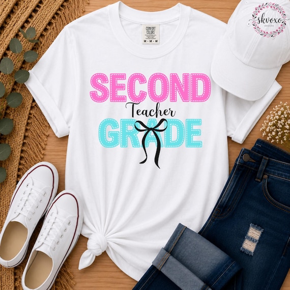 Teacher Shirt | Custom Grade Teacher Shirt | Back to School Shirt | First Day of School Shirt | Teacher Gift