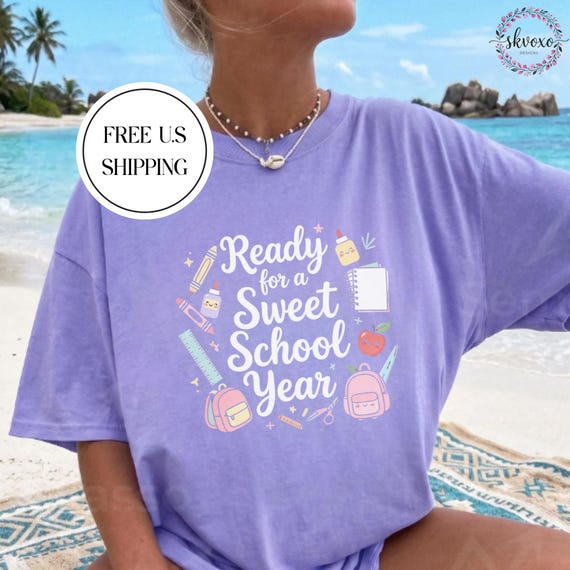 Back To School Teacher T-Shirt | First Day of School Shirt