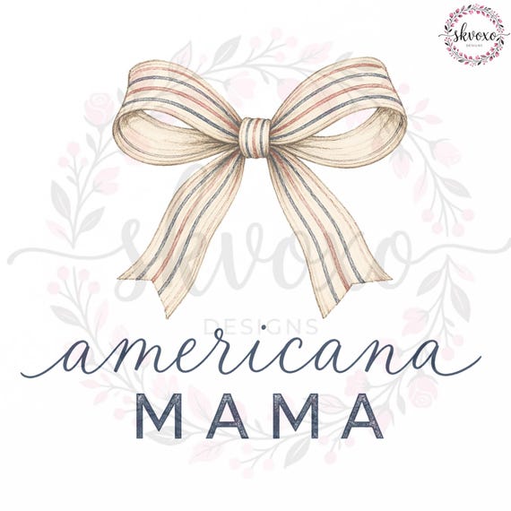American Mama Tee PNG, Patriotic USA Flag Mom Design (Digital Download)