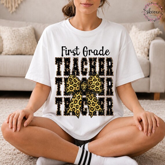 Comfort Colors® Custom Grade Teacher Shirt, 1st Grade Teacher Shirt, 2nd Grade T-Shirt, Elementary School, Teaching Shirt