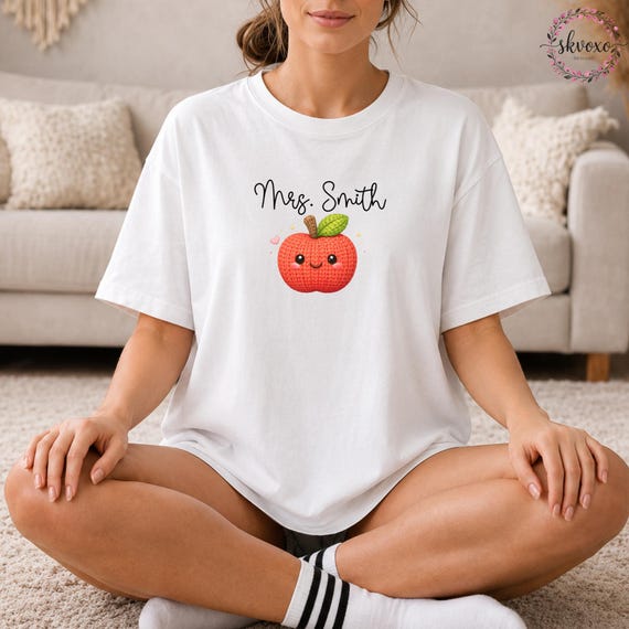 Custom Comfort Colors® Teacher Life Shirt, Personalized Teacher Shirt, Back to School Shirt, Teacher Appreciation, Teacher Gift