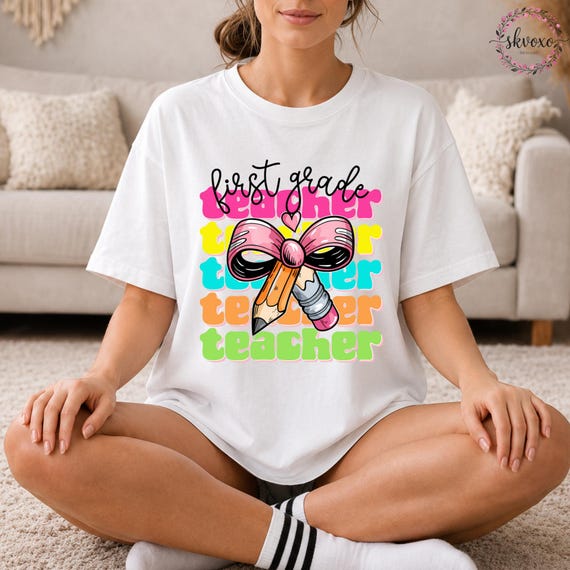 Comfort Colors® Custom Grade Teacher Shirt, 1st Grade Teacher Shirt, 2nd Grade T-Shirt, Any Grade T-Shirt, Elementary School, Teaching Shirt