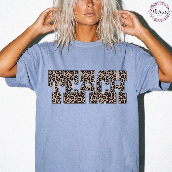 Comfort Colors® Teach Shirt, Teacher Shirt, Back to School Tee, Teacher Gift, School Shirt, Teacher Life Shirt, Teacher Appreciation