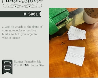 S001 | Archive Labels
