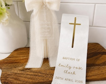 Baptism Candle & Stole Package
