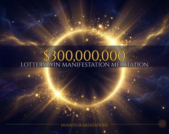 300M Dollar Wealth Manifestation Meditation | Subconscious Reprogramming (MP3 Download)