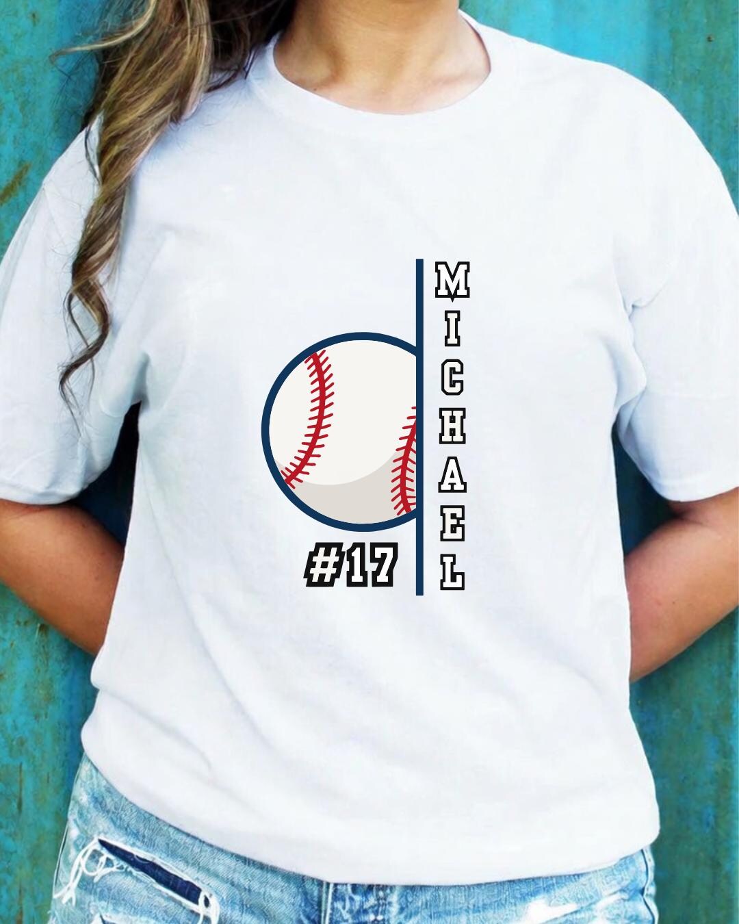 Mom Your Names R Personalized Baseball Mom, Your Name Number Baseball Shirt, Gameday Mom ...