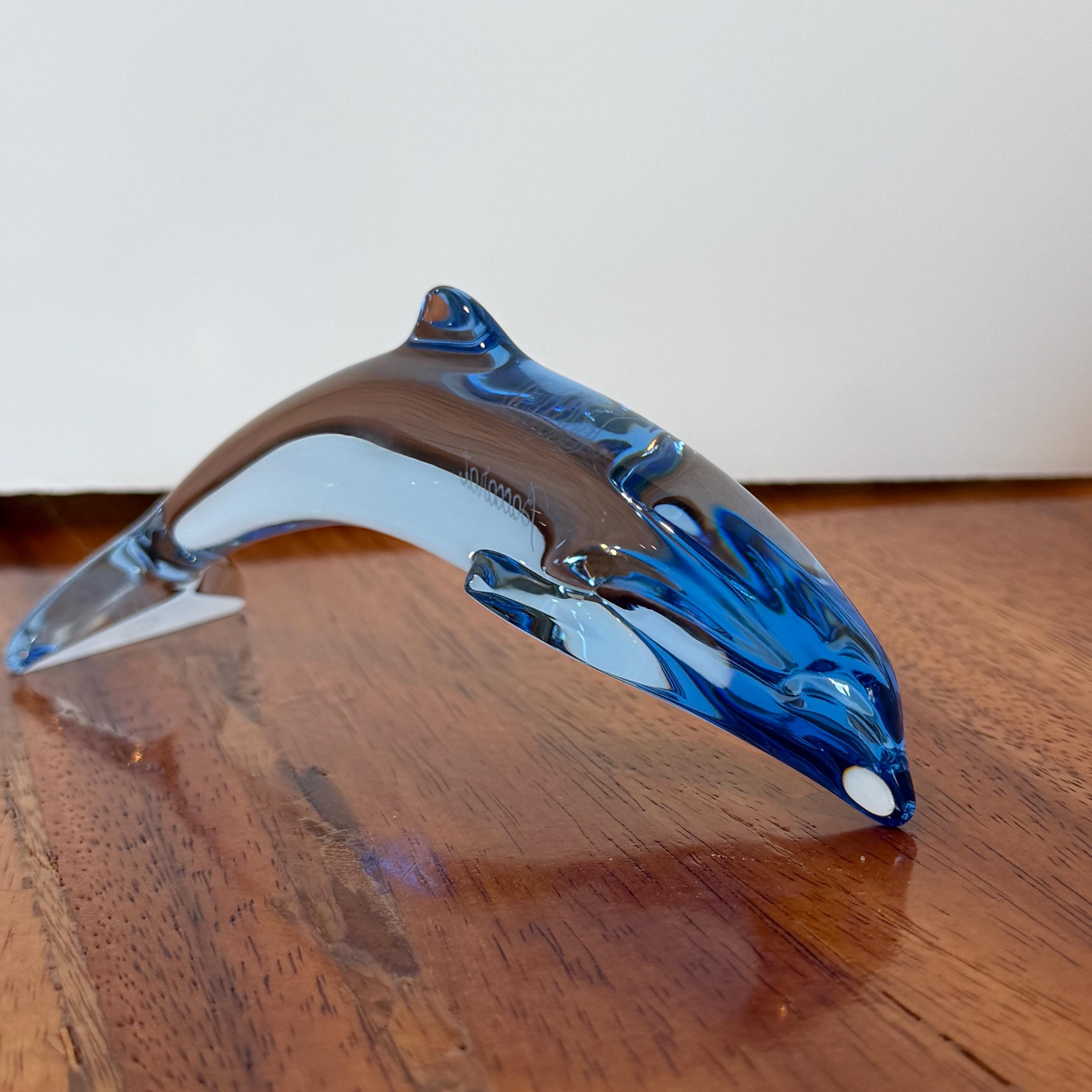 Baccarat Crystal Dolphin - Etsy