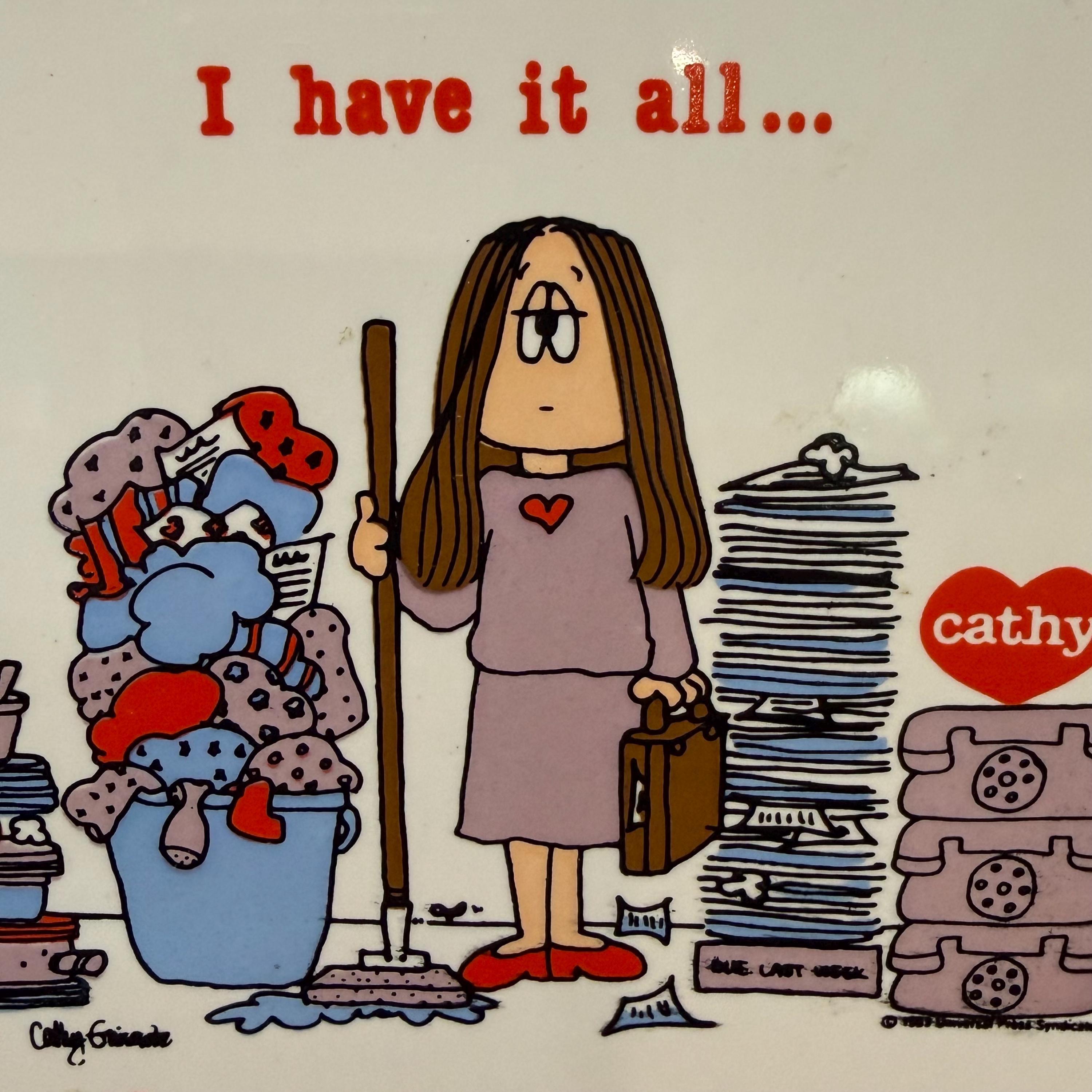Cathy Comic Strip - Etsy