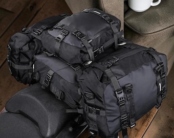 Wodoodporna torba na tylne siedzenie motocykla 10L, 20L, 30L, plecak, wielofunkcyjna torba podróżna na motocykl