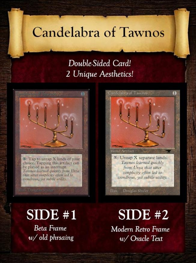 Candelabra of Tawnos Proxy - Etsy