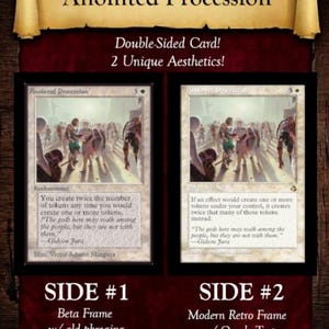 mtg cards like anointed procession // Anointed Procession [1511] [Borderless] [Raining Cats and Dogs] [Secret Lair Drop] [Foil]  Face to Face Games Age Group Procisso dos Ungidos MTG -