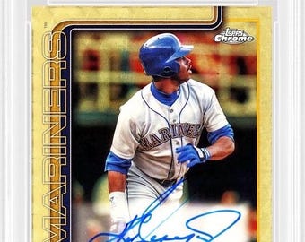 KEN GRIFFEY jr. Autograph PSA 10 Mystery Pack, 4 kaarten in totaal