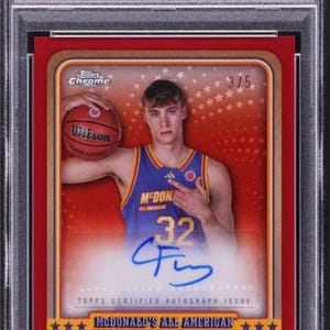Cooper Flagg Autograph PSA 10 Mystery Pack 4 Total Cards - Etsy