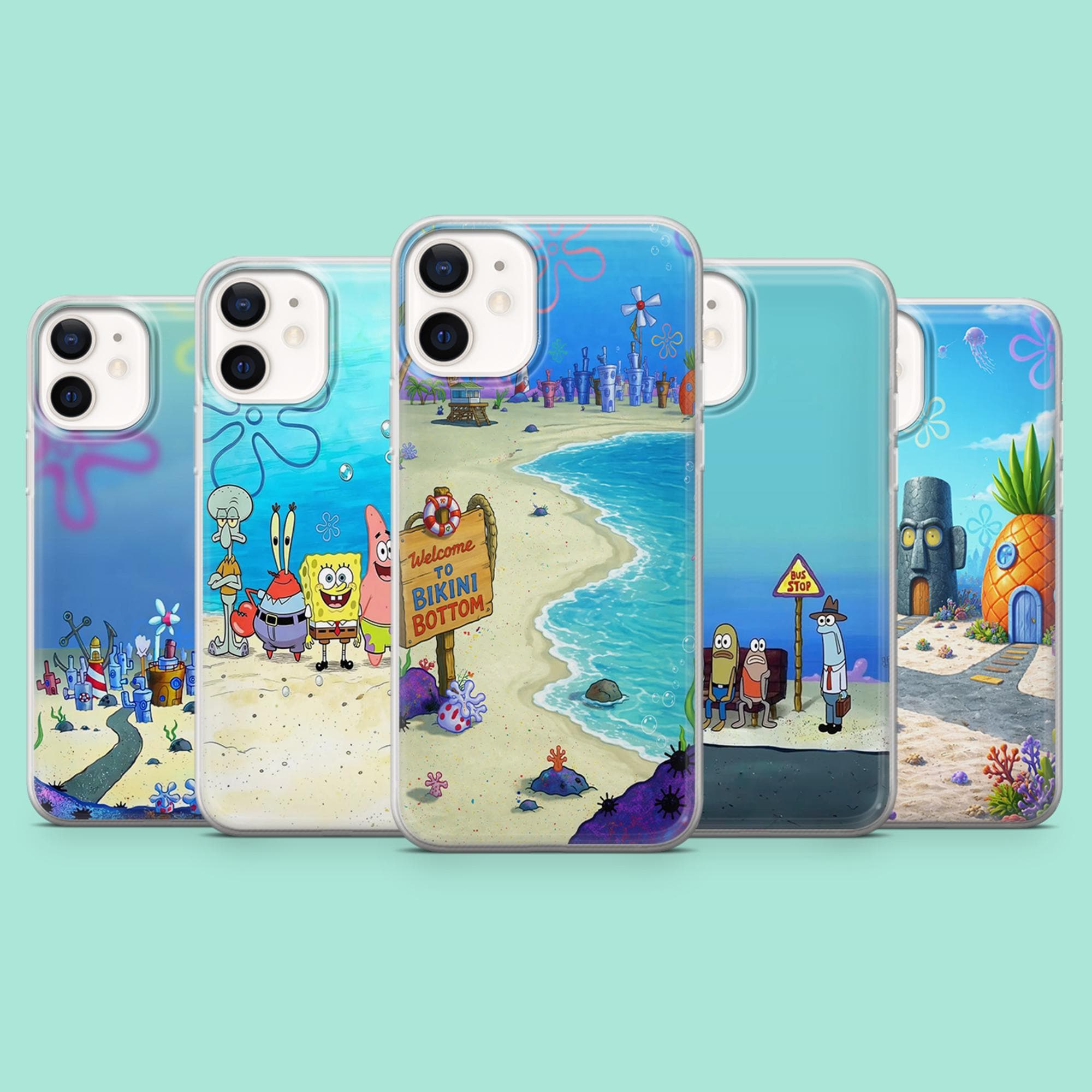 iPhone 15 Pro Case Spongebob - Etsy
