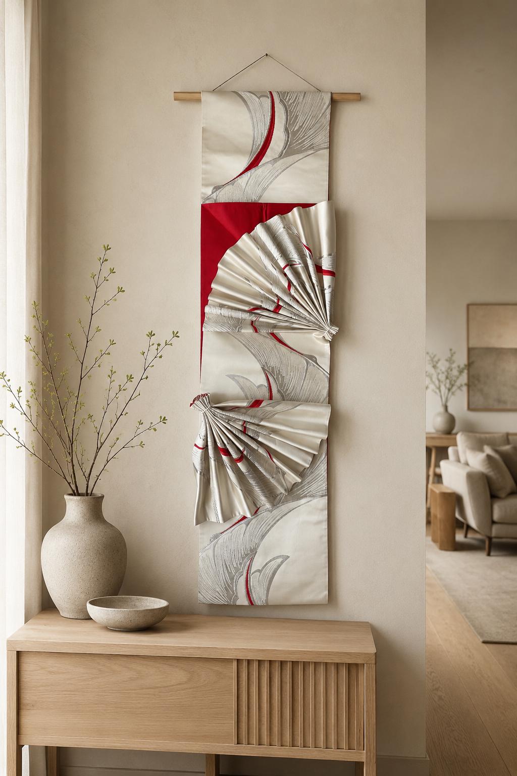 Kimono Obi Silk Wall Hanging - Etsy