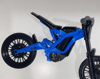 Mini 3D Printed Surron Bike Model – Electric Dirt Bike Display
