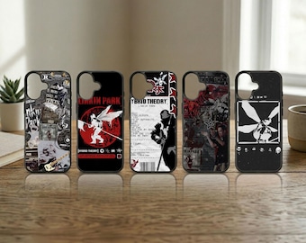 Nu-Metal Soldier Phone Case Stencil Graffiti Art Cover for iPhone 17 16 15 14 13 Pro Max Samsung S26 S25 Ultra Grunge Rock Gift