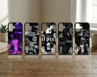 Pink Grunge Phone Case Emo Rap Collage Cover for iPhone 17 16 15 14 13 Pro Max Samsung S25 S24 Ultra Alt Music Memorial Gift