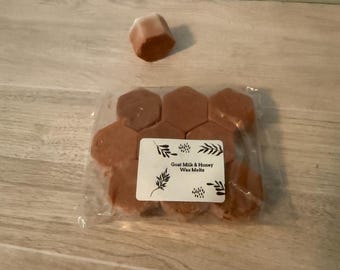 Pastillas de cera aromáticas de leche de cabra y miel